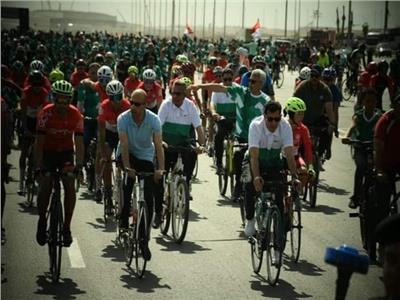احتفالاً باليوم العالمي للدراجات.. «الوكيل» يشارك في ماراثون الدراجات الهوائية