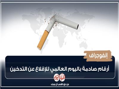 إنفوجراف| أرقام صادمة في اليوم العالمي للإقلاع عن التدخين
