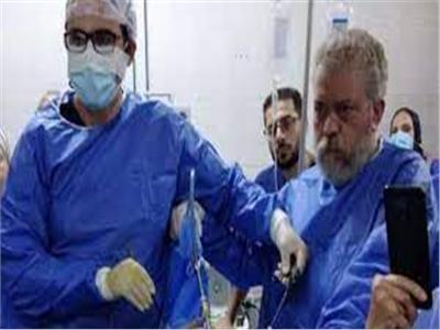 مستشفى كفر شكر بالقليوبية تنقذ حياة مريضة باستئصال ورم في الرحم