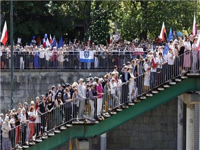  مسيرة للمعارضة في وارسو بمشاركة نصف مليون شخص