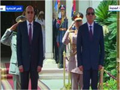 التصريحات الكاملة للرئيس السيسي خلال المؤتمر الصحفي مع نظيره الموريتاني