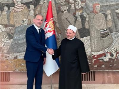 المفتي: زيارة الرئيس لصربيا العام الماضي فتحت آفاقًا كبيرة من التعاون