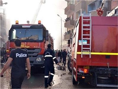 إخماد حريق داخل شقة سكنية بمنطقة إمبابة
