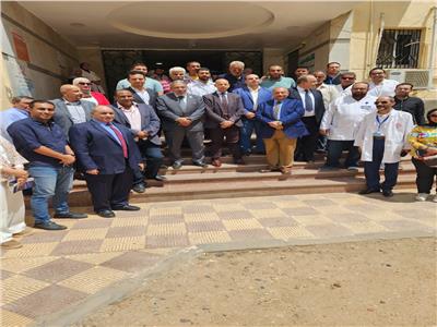 خالد أمين: مصر العطاء تهدي أجهزة ومستلزمات طبية لمركز ههيا للحروق