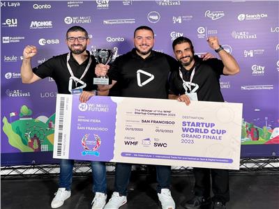 يلّا سوبر آب يفوز بمسابقة We Make Future في إيطاليا وتتأهل لـ Startup World Cup في سان فرانسيسكو