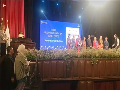 جامعة مصر للمعلوماتية تحتفل بالفائزين في مسابقة DEBI للروبوتات 