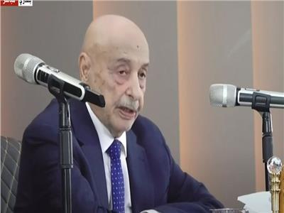 عقيلة صالح: نقدر الدور المصري الداعم للمؤسسات الليبية