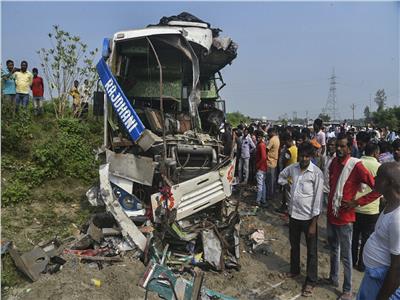 الهند: مصرع وإصابة 39 شخصًا إثر اصطدام حافلة حكومية بسيارة