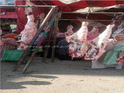 منافذ لبيع اللحوم وحملات رقابية بالمنيا في أول أيام عيد الأضحى