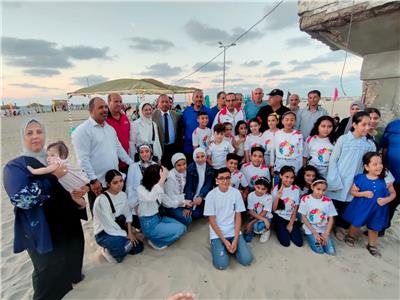 محافظ شمال سيناء يشهد مبادرة «صيفك عندنا» على ساحل البحر بالعريش