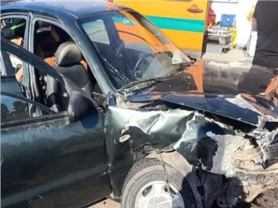 إصابة 8 أشخاص في حادث تصادم سيارتين بمدينة 6 أكتوبر