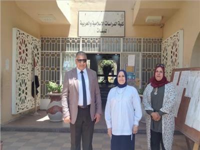 نائب رئيس جامعة الأزهر يتفقد امتحانات الدراسات العليا بكليات فرع البنات    