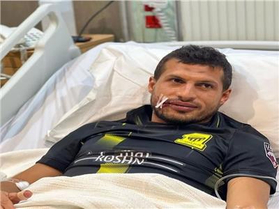 بالصور.. طارق حامد يجري عملية جراحية بنجاح بعد إصابته في مواجهة الصفاقسي