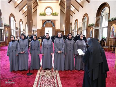 7 راهبات جدد لدير «أبو سيفين» بيد البابا تواضروس