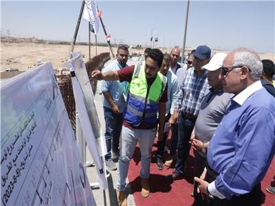 وزير النقل يتفقد المرحلة الثانية من مشروع تطوير الطريق الدائري حول القاهرة الكبرى