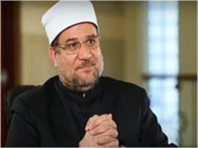 وزير الأوقاف يشكر الرئيس السيسى على اهتمامه بعمارة المساجد
