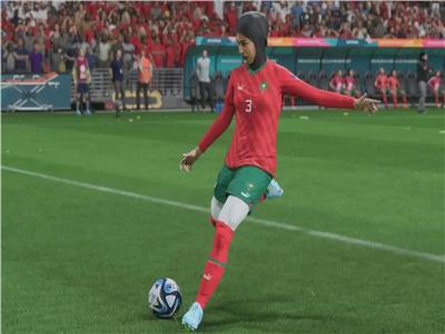 لاعبة مغربية ترتدي الحجاب في لعبة «EA SPORTS FC 24» | شاهد