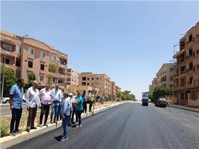 مسئولو "الإسكان" يتفقدون أعمال التطوير الجارية بالمناطق المختلفة بمدينة العبور