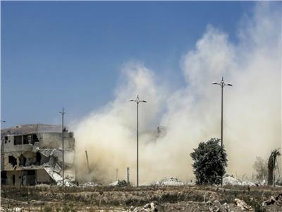  استمرار سماع دوي انفجارات في مستودع سلاح شمال غرب دمشق