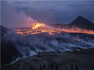 انتهاء الثوران البركاني قرب عاصمة آيسلندا