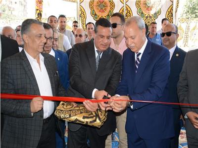 افتتاح أعمال تطوير مجزر كفر سعد و مشروع النقل الجماعي بمدينة بنها 