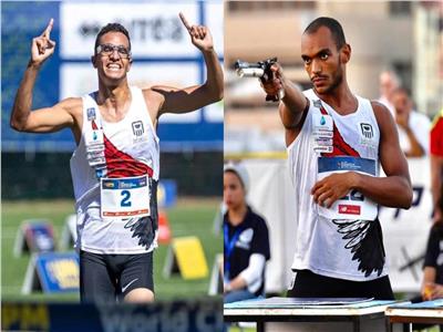 أحمد حامد ومعتز وائل يتوجان بذهبية تتابع الرجال في بطولة العالم للخماسي الحديث