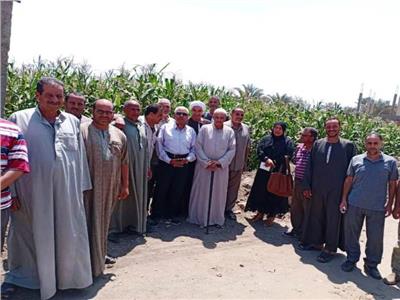 يوم حقلي إرشادي للنهوض بالذرة الشامية في الشرقية 