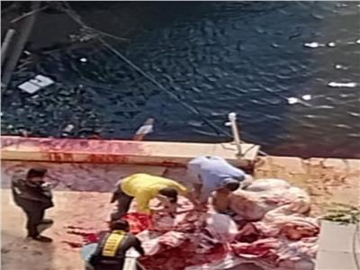 الداخلية تضبط مدير«عائمة» في واقعة ذبح رأس ماشية وإلقاء مخلفاتها في النيل