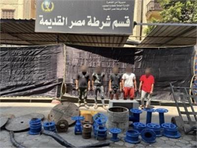 صور.. ضبط 11 لصا لقيامهم بارتكاب جرائم سرقة متنوعة بالقاهرة 