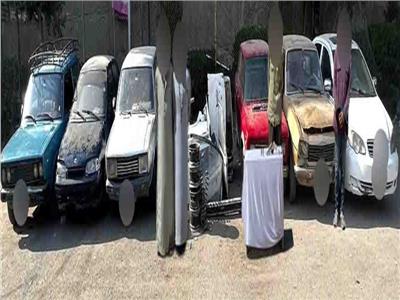 ارتكبوا 11 جريمة.. سقوط عصابة السيارات ولص حقائب السيدات بالقاهرة 