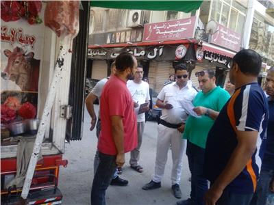 غلق 89 منشآة وضبط 9639 حالة إشغال متنوع في حملة بأحياء الإسكندرية