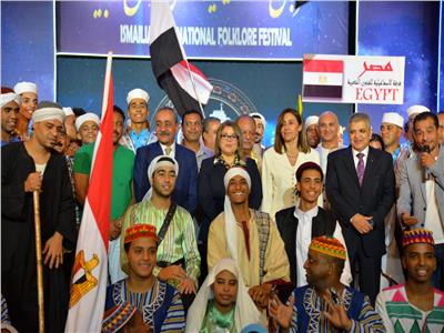 وزيرة الثقافة ورئيس قناة السويس يشهدان حفل افتتاح مهرجان الإسماعيلية