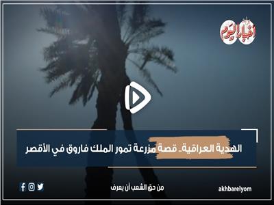 الهدية العراقية.. قصة تمور مزرعة الملك فاروق في الأقصر| فيديو