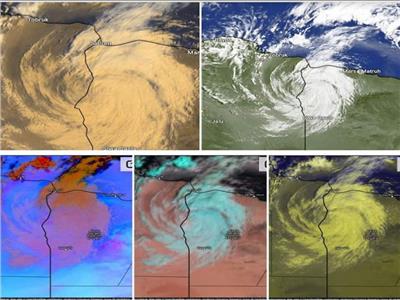 الأرصاد تكشف خريطة أمطار عاصفة «دانيال» على المحافظات 