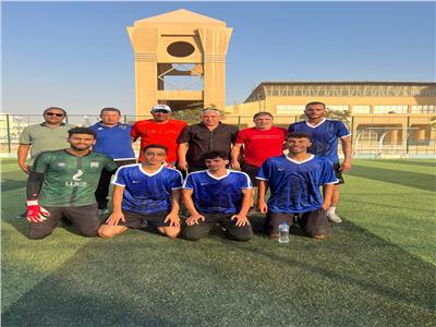 صعود جامعة المنوفية لدور الـ8 في كرة القدم بأسبوع شباب الجامعات بحلوان 