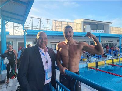 سيف الدين أيمن يحقق برونزية 100 متر مونو بألعاب البحر المتوسط الشاطئية
