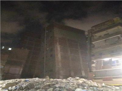 إخلاء 11 عقارًا بمنطقة كرموز بالإسكندرية عقب انهيار أحد الأبنية بالمنطقة