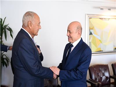 أبو الغيط يلتقي رئيس مجلس القيادة الرئاسي اليمني في نيويورك