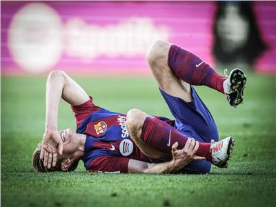 برشلونة يكشف حجم إصابه نجم الفريق في مباراة سيلتا فيجو
