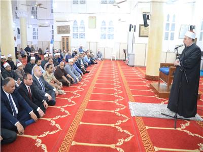 نائب محافظ الجيزة يشهد احتفالية «الأوقاف» بالمولد النبوي بمسجد في العجوزة
