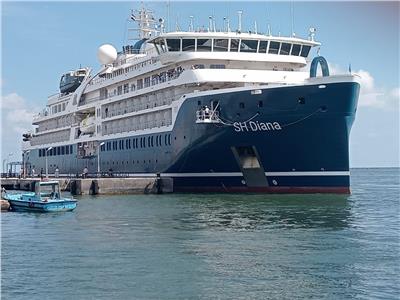 ميناء بورسعيد السياحي يستقبل السفينة «SH.DIANA» وعلى متنها 185سائحًا.. صور