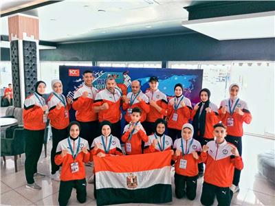 مصر تحصد 8 ميداليات في بطولة العالم للمواي تاي بتركيا