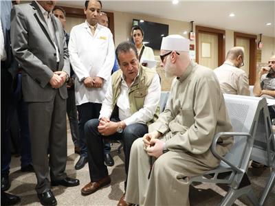 وزير الصحة يوجه بمراعاة نسب الإشغال بمستشفيات محافظة الغربية 