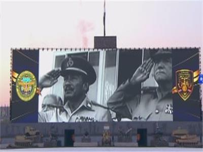 حفل تخرج الكليات العسكرية يعرض جزءًا من خطاب النصر للرئيس الراحل أنور السادات