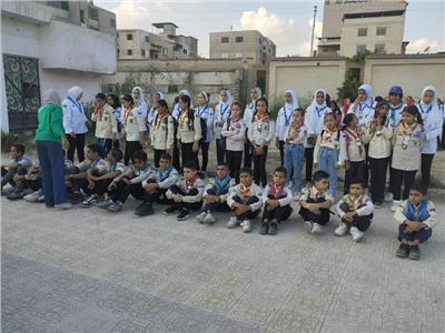 بمشاركة 400 فتاة.. مسيرة تقدم أناشيد وطنية احتفالًا بانتصارات أكتوبر بدمياط