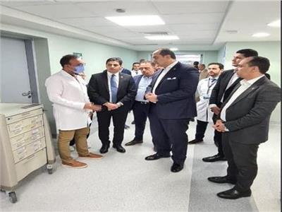رئيس «الرعاية الصحية» يتفقد مستشفى شرم الشيخ الدولي ويطمئن على الخدمات الطبية