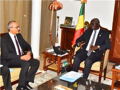 رئيس النواب السنغالي يستقبل السفير  المصري في داكار
