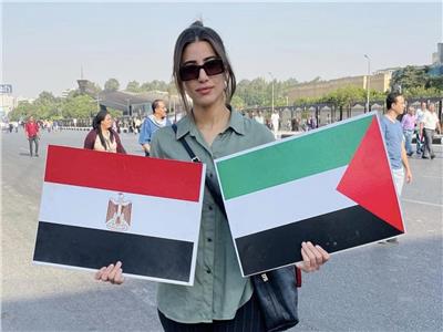 هايدي موسى تدعم الشعب الفلسطيني: "لبيك يا أقصى" | فيديو