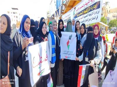 «صيادلة الإسكندرية» تواصل جمع التبرعات لدعم الشعب الفلسطيني 