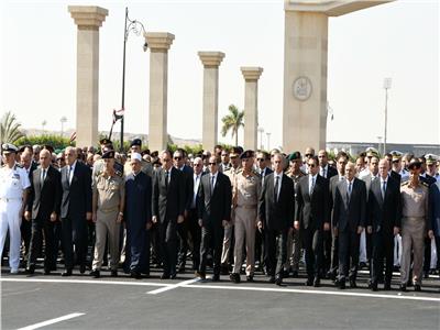 الرئيس السيسي يتقدم الجنازة العسكرية للواء محمد أمين نصر